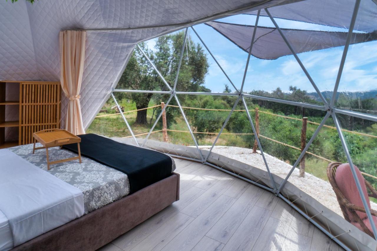 Luxury Dome Tents Ikaria Ap'Esso2 Raches  Exterior foto